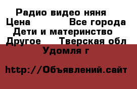 Радио видео няня  › Цена ­ 4 500 - Все города Дети и материнство » Другое   . Тверская обл.,Удомля г.